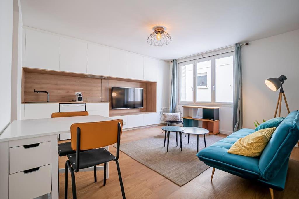 Le Contemporain, Charmant T1, Clim, Centre Ville Montpellier Esterno foto